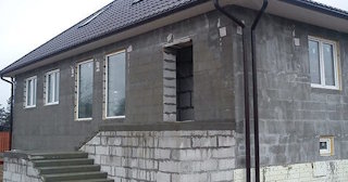 Фасад из газобетона для дома в Минеральных Водах - Строй-Мнр, качественная отделка от 2050 руб.